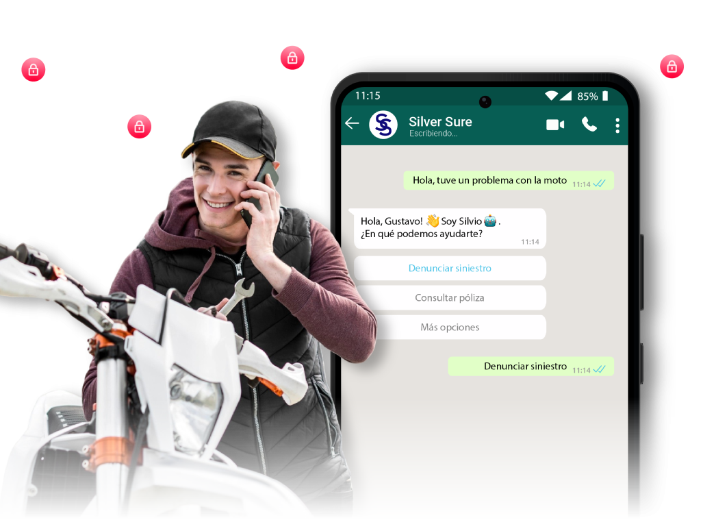 Facilitamos la comunicación entre aseguradoras y sus clientes