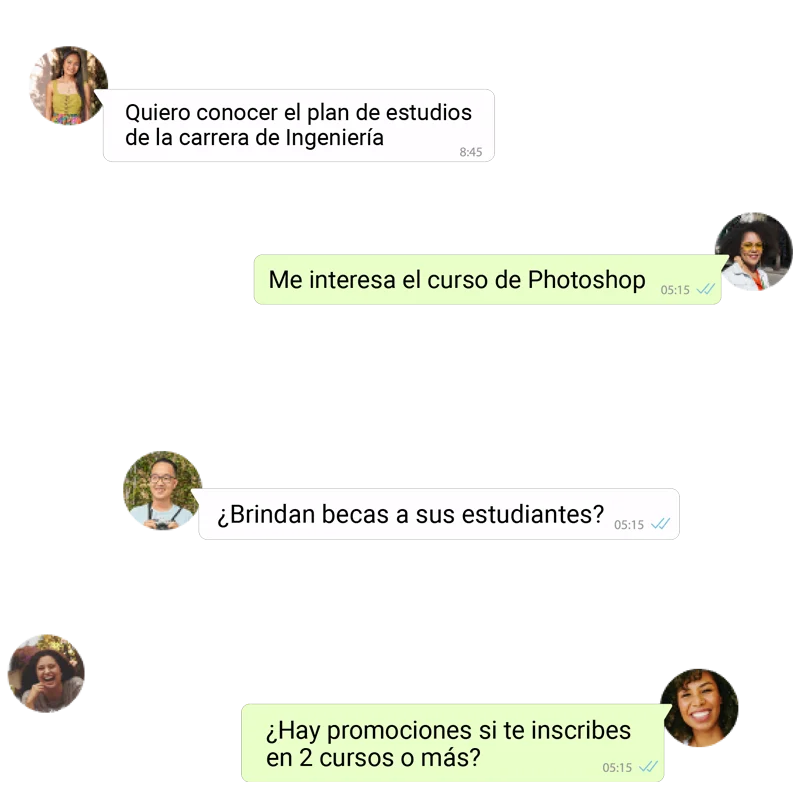 Brinda atención personalizada para garantizar la inscripción