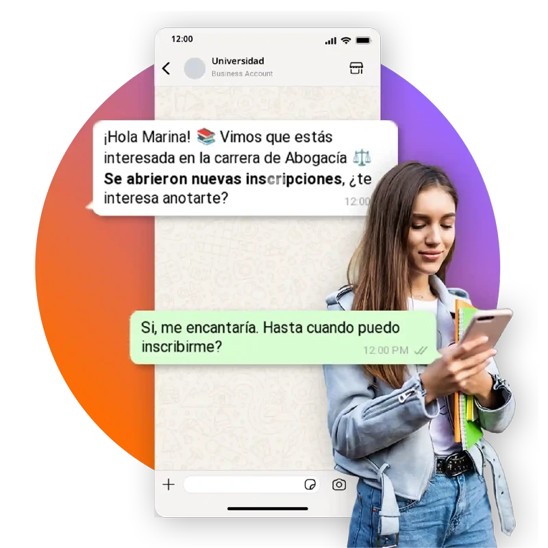Facilita la inscripción a nuevos cursos y carreras de grado