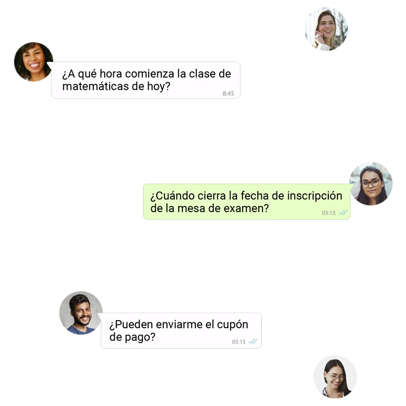 Una comunicación más cercana, ágil y humana con estudiantes