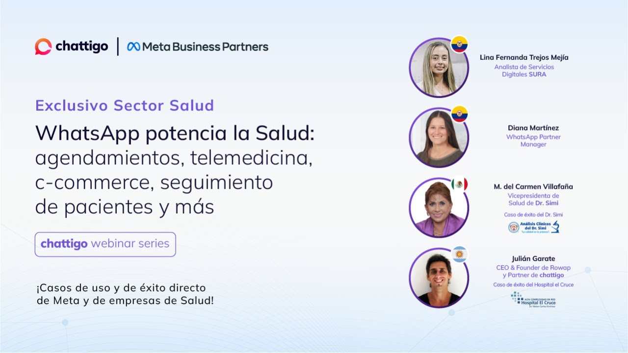 Chattigo Webinar Series - Salud