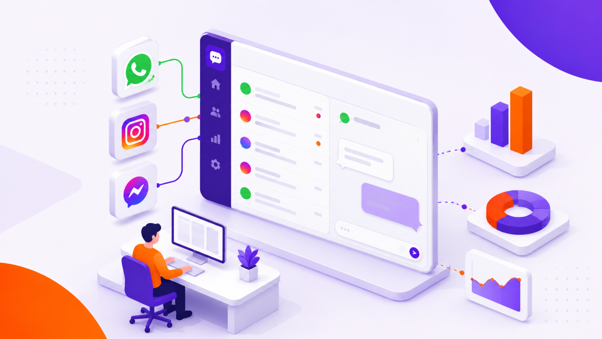 Cómo integrar WhatsApp, Instagram y Messenger en 2026
