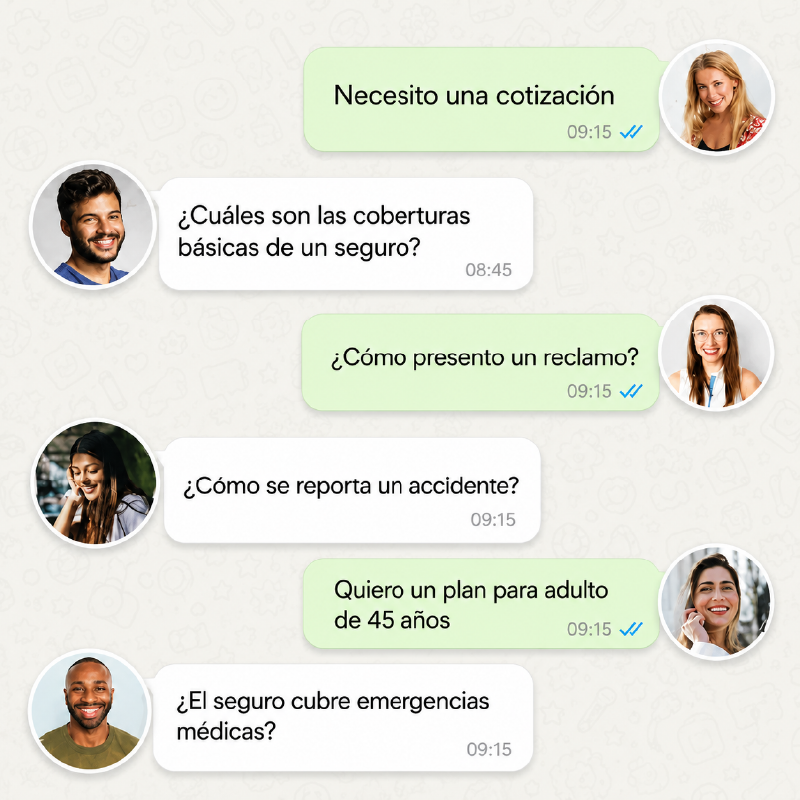 La forma más simple de contratar seguros